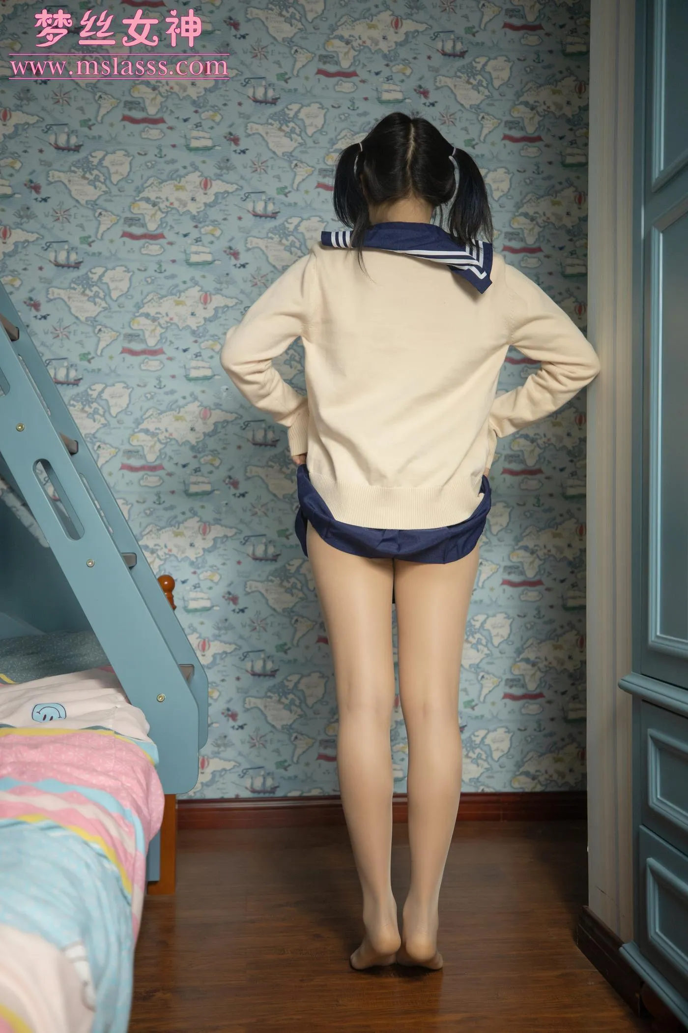 [MSLASS梦丝女神] 2021.02.27 NO.140 小奶喵 丝丝 [49P]插图5